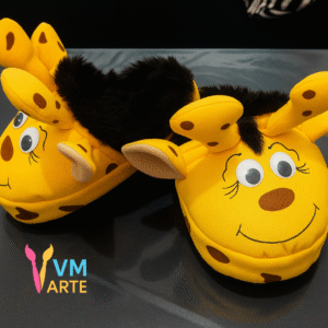 PANTUFA GIRAFA VM ARTE ARTESANATO