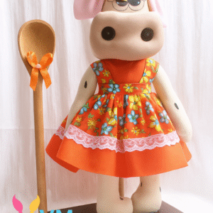 PORTA PAPEL VACA VM ARTE ARTESANATO