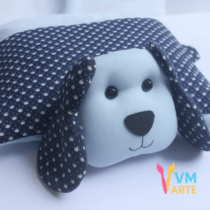 TRAVESSEIRO CACHORRINHO VM ARTE ARTESANATO